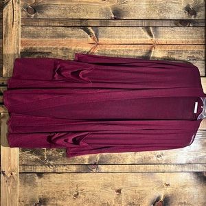 Maroon light weight cardigan